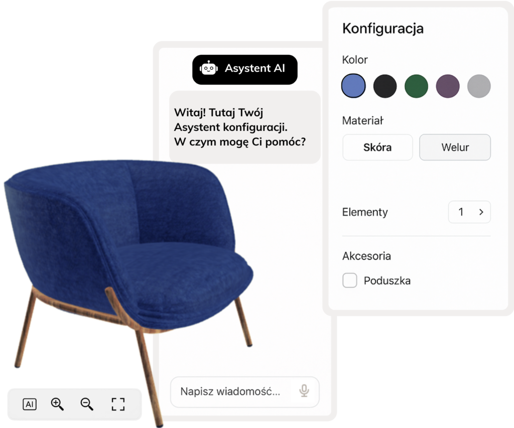 Czym jest moduł AI dla konfiguratora 3D online