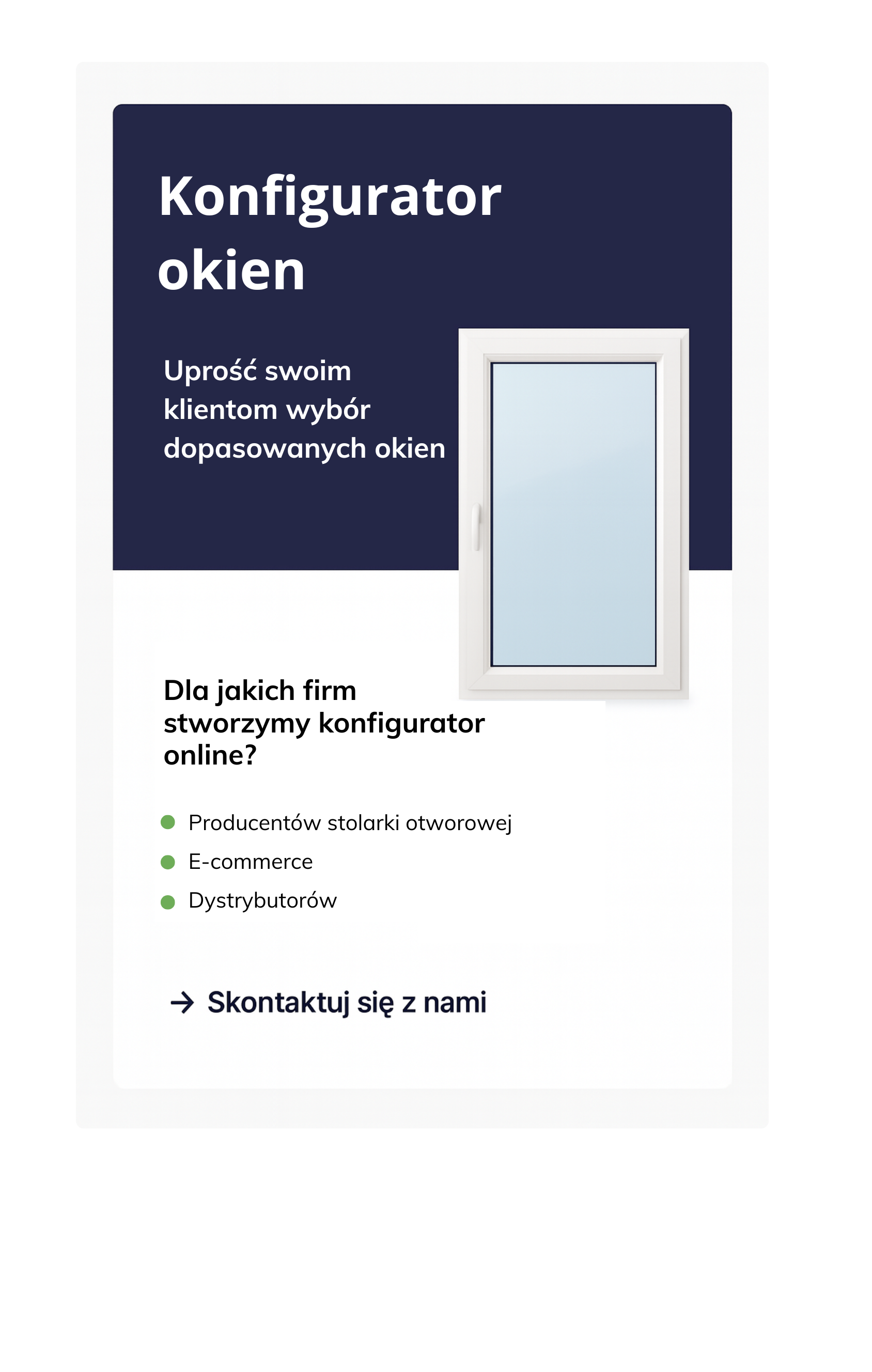 W iCompose.it stworzymy dla ciebie dedykowany konfigurator wyceny okien online