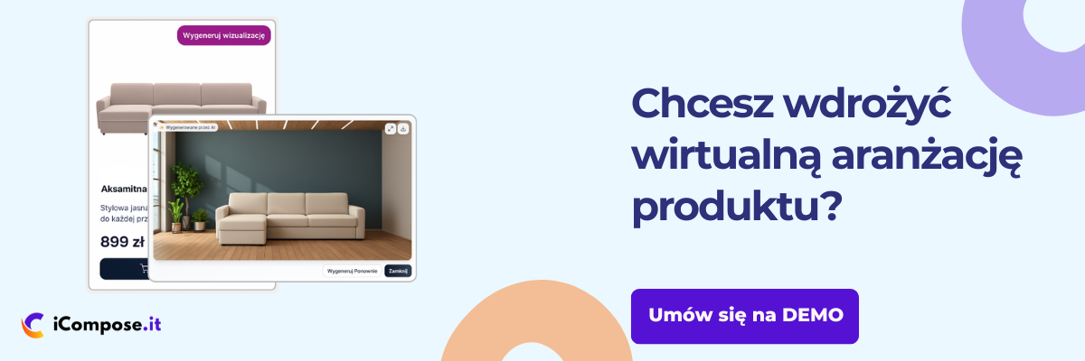 wirtualna aranżacja produktu dla ecommerce
