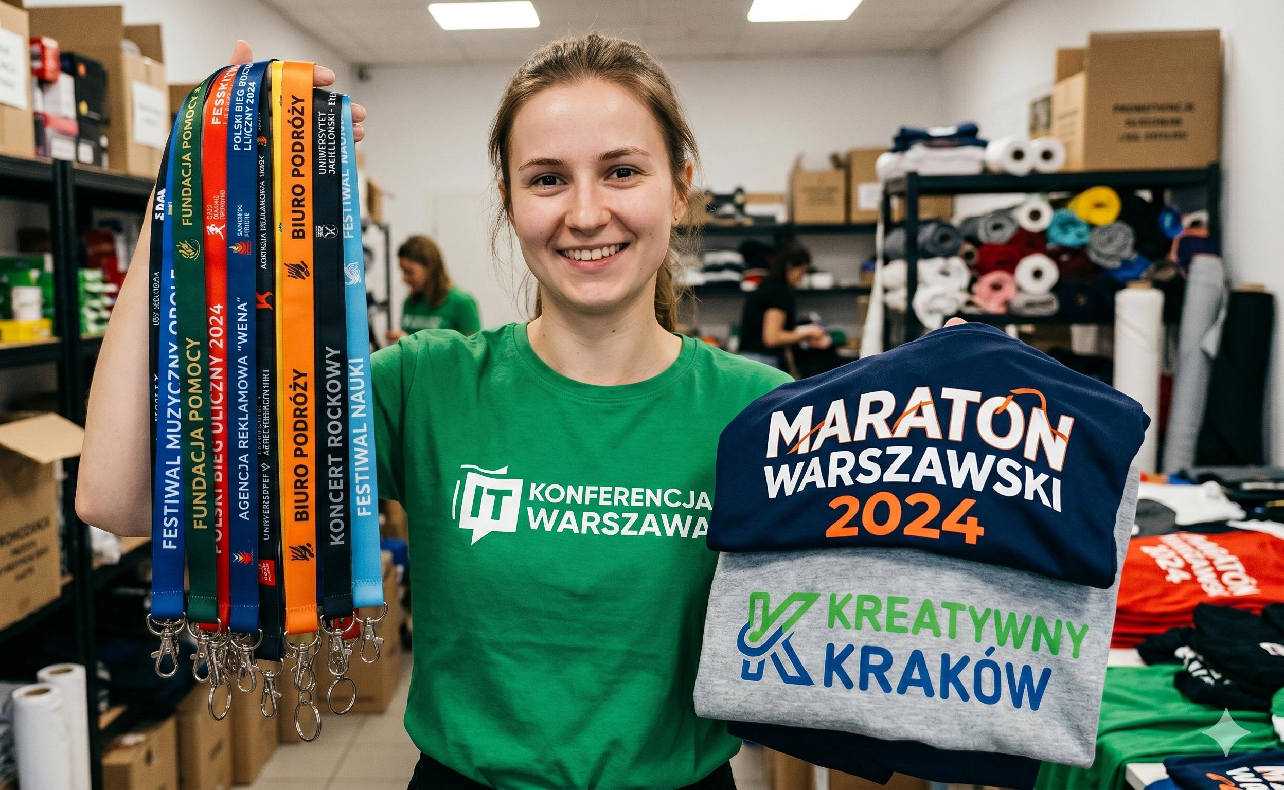 Konfigurator produktu 2d dla branży reklamowej, z gadżetami