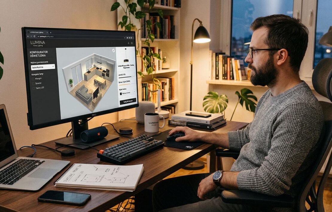 konfigurator oświetlenia na www